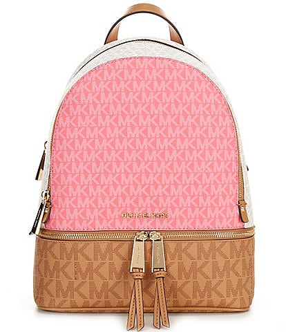 Amazon.com: Michael Kors Abbey Medium Pebbled Leather Backpack - Soft Pink  : Clothing, Shoes & Jewelry