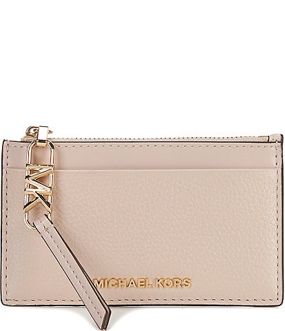 Michael Kors Small Pebbled Leather Card Case