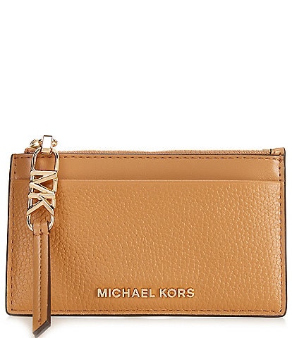 Michael Kors Small Pebbled Leather Card Case