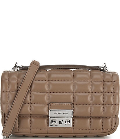 Michael Kors Tribeca Small Convertible Chain Quilted Shoulder Bag