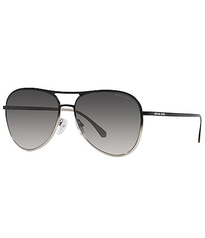 Michael Kors Women's 0MK1089 59mm Gradient Aviator Sunglasses