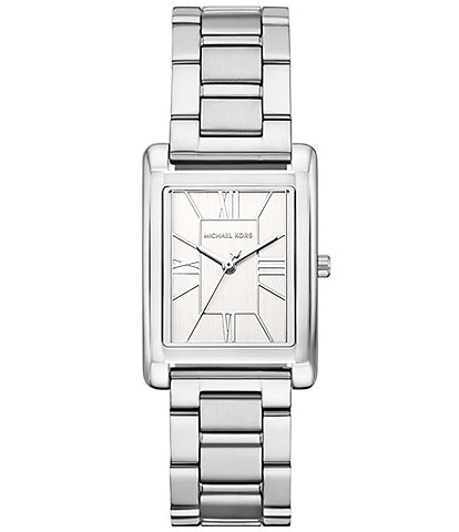 Michael Kors Women's Essex Three-Hand Stainless Steel Bracelet Watch