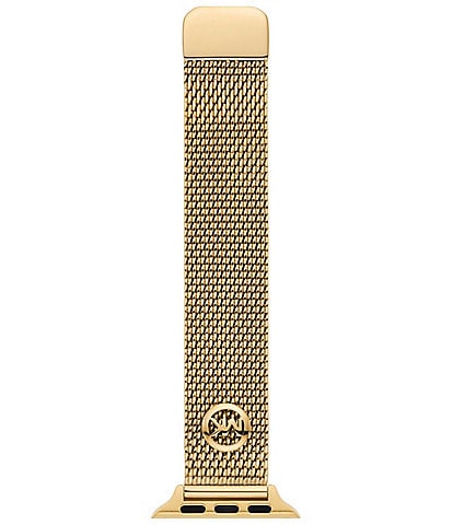 Michael Kors Women's Gold Stainless Steel Mesh Band for Apple Watch®