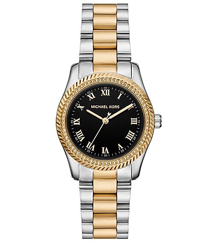 Michael Kors Women's Lexington Quartz Three-Hand Stainless Steel Bracelet Watch
