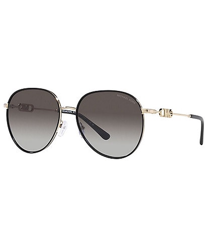 Michael Kors Womens MK1128J Empire 58mm Pilot Sunglasses