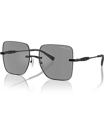 Michael Kors Women's Mk1150 55mm Mirrored Square Sunglasses