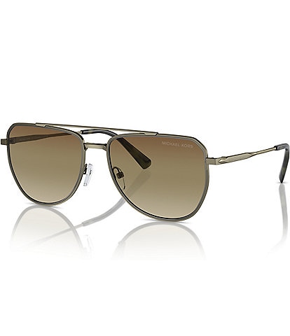 Michael Kors Women's Mk1155 58mm Aviator Sunglasses