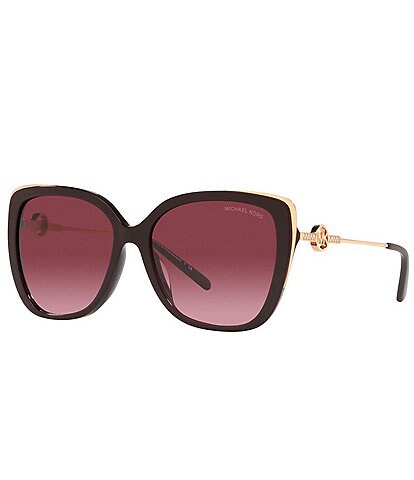 Michael Kors Women's Mk2161bu 56mm Butterfly Sunglasses