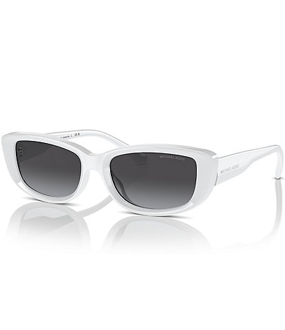 Michael Kors Women's MK2210U Asheville 54mm Transparent Rectangle Sunglasses