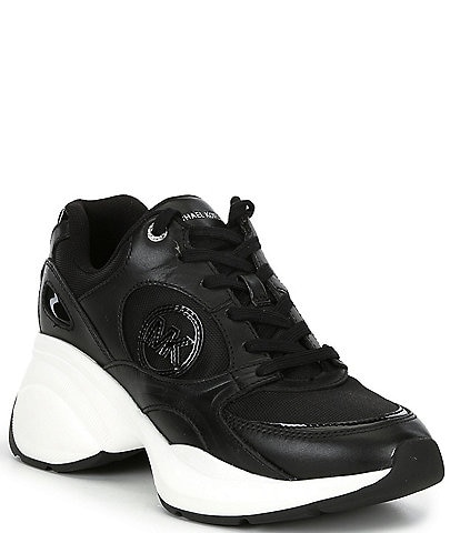 Michael Kors Zuma Leather Trainer Sneakers