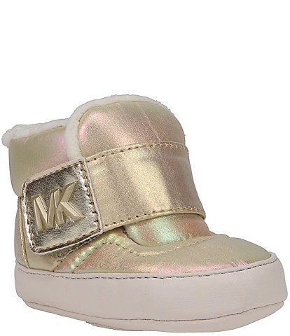 MICHAEL Michael Kors Girls' Baby Puffy Boot Crib Shoes (Infant)