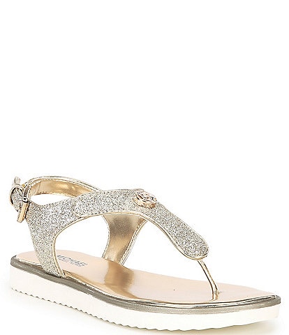 MICHAEL Michael Kors Girls' Brandy Zahara Glitter Sandals (Toddler)