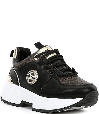 MICHAEL Michael Kors Girls' Cosmo Logo Sneakers (Toddler)