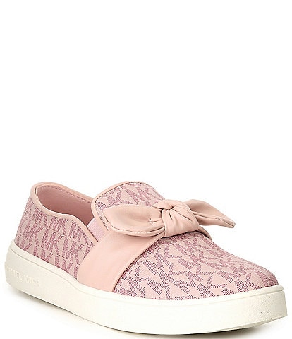 MICHAEL Michael Kors Girls' Jem Bow Slip-On Sneakers (Toddler)