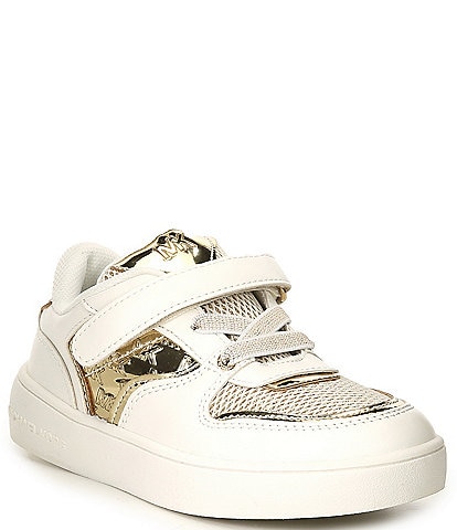 MICHAEL Michael Kors Girls' Jem Rumi Metallic Detail Sneakers (Toddler)