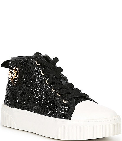 MICHAEL Michael Kors Girls' Jem Split Hi-Top Glitter Sneakers (Toddler)