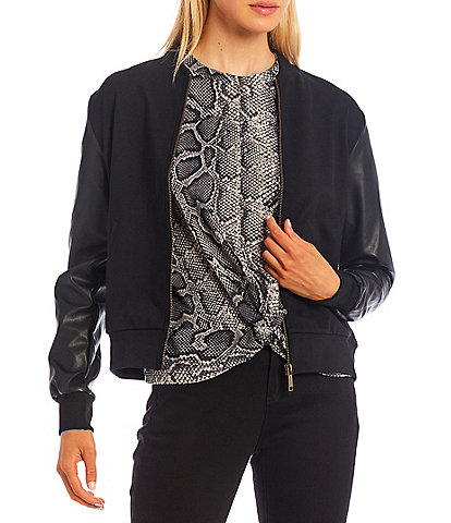 Michael Kors Womens Black Jacket with belt Puffer Fur Jackets Down Zipper  Coat  eBay