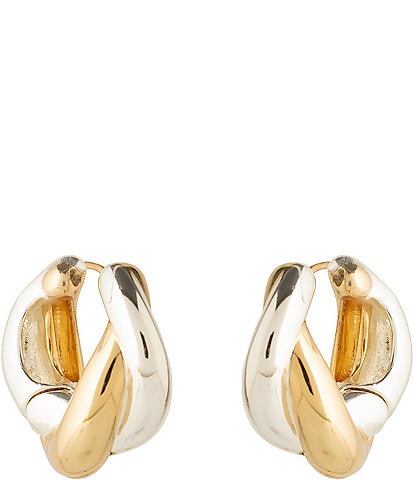 Mignonne Gavigan Bleecker Two Tone Hoop Earrings