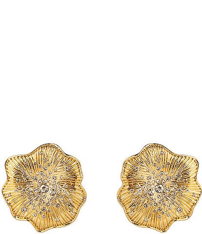 Mignonne Gavigan Christopher Rhinestones Stud Earrings