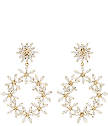 Mignonne Gavigan Dotty Lux Statement Crystal Drop Earrings