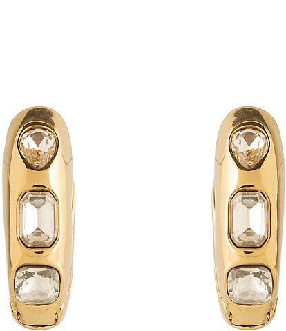 Mignonne Gavigan Ludlow Crystal Hoop Earrings