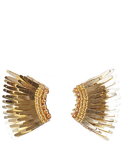 Mignonne Gavigan Mini Madeline Gold Statement Stud Earrings