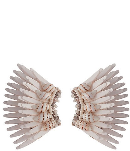 Mignonne Gavigan Shell Mini Madeline Stud Earrings