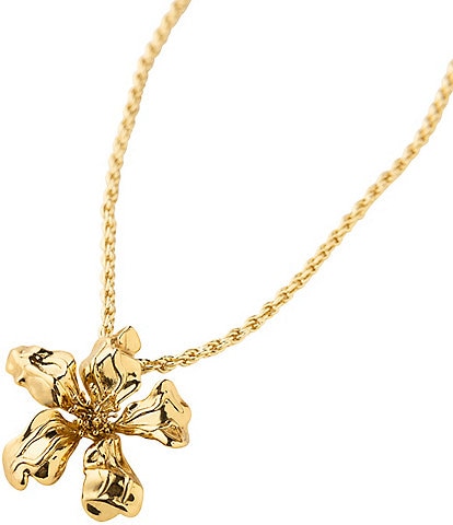 Mignonne Gavigan Waverly Flower Short Pendant Necklace