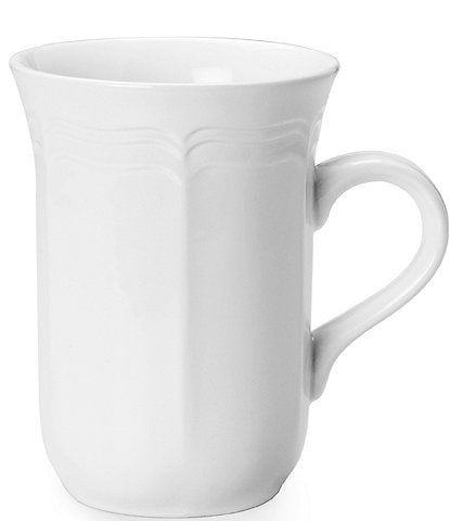Mikasa Antique White Porcelain Cappuccino Mug