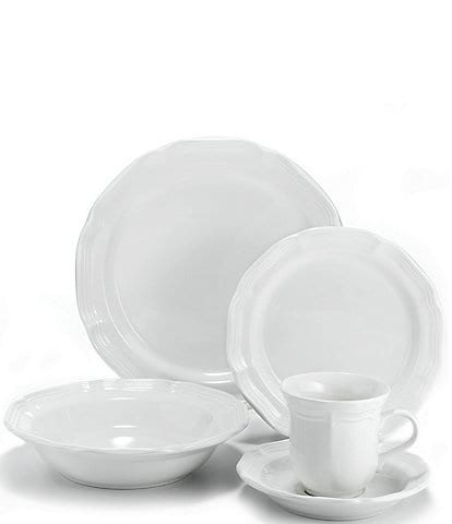 Mikasa French Countryside Rippled Stoneware 5-Piece Place Setting