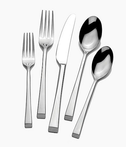 Mikasa Rockford Forged 42-Piece Stainless Steel Flatware Set