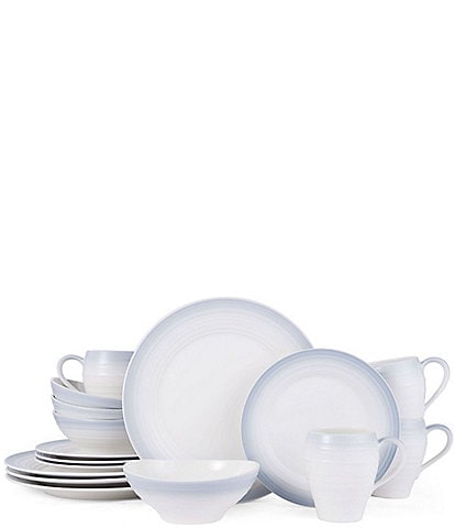 Mikasa Swirl 16-Piece Ombre Dinnerware Set