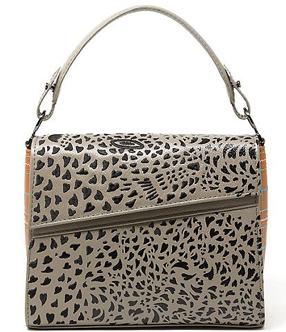 Min & Mon Anastasio Mini Retro Tiger Embroidery Crossbody Bag