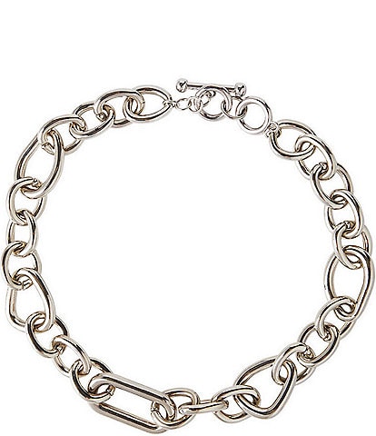 Ming Wang Chain Link Collar Necklace