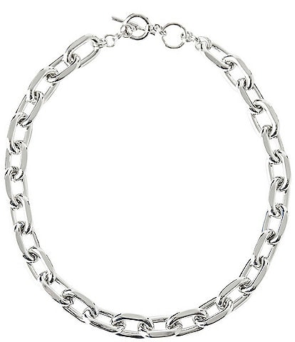 Ming Wang Oblong Chunky Necklace