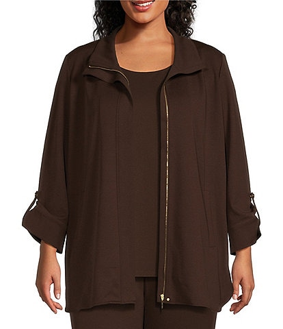 Dillards plus size coats hotsell