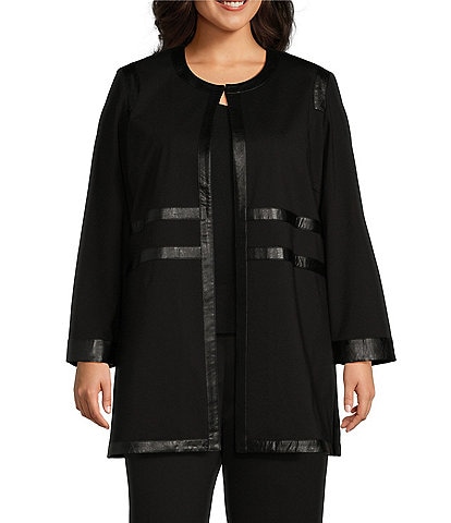 Women s Plus Size Coats Jackets Blazers Dillard s