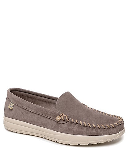 Minnetonka Discover Classic Suede Loafer Mocs