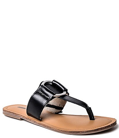 Minnetonka Fairlea Leather Thong Sandals