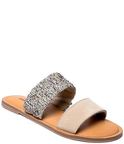 Minnetonka Franky Flat Slide Sandals