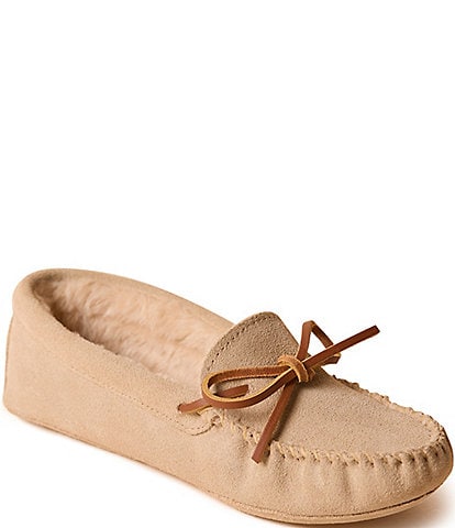 Minnetonka Women's Pile Lined Soft Sole Indoor Slipper Moccasins