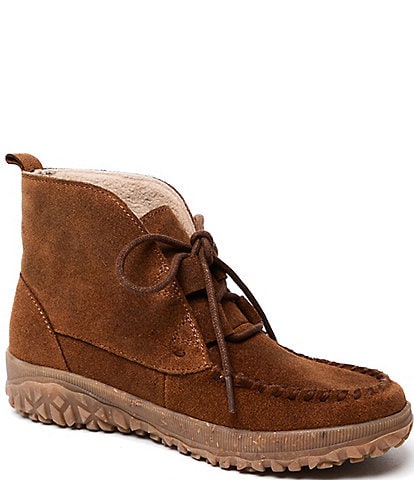 Minnetonka Women's Tealey Lace Up Ankle Booties