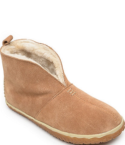 Minnetonka Women's Tucson Suede Plush Lined Booties