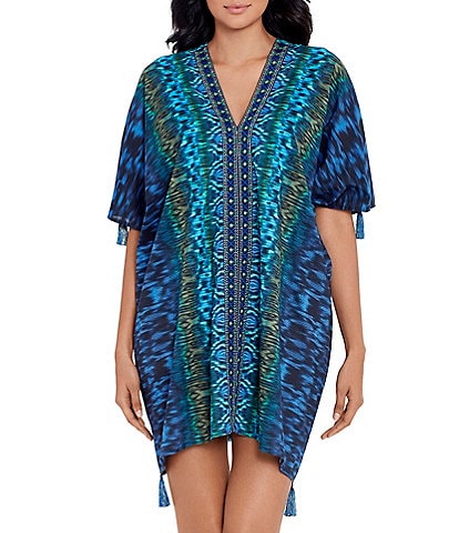 Miraclesuit Alhambra V-Neck Caftan Cover-Up