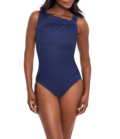 Miraclesuit Rock Solid Avra High Neck One Piece Swimsuit