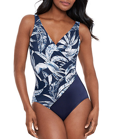 Halter Neck Swimsuit with Tummy Control - St Lucia - Jag London – JAG London