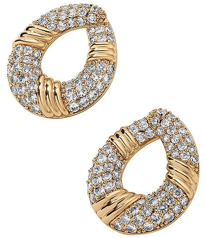 Miranda Frye Halle Hoop Statement Earrings