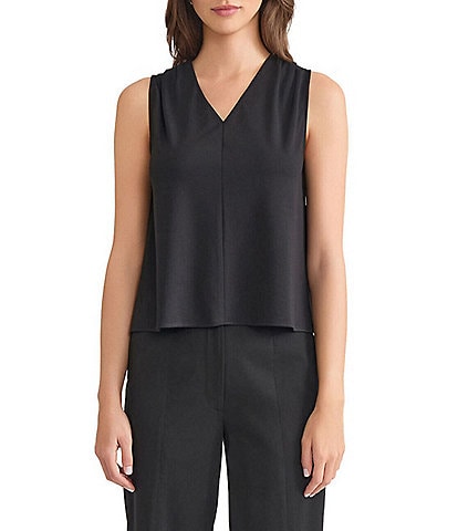 MISOOK Cotton V-Neck Sleeveless Tank