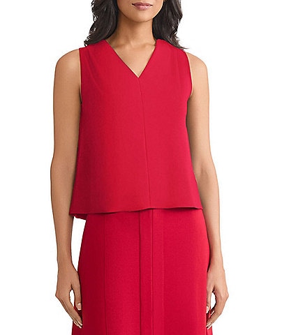 MISOOK Cotton V-Neck Sleeveless Tank