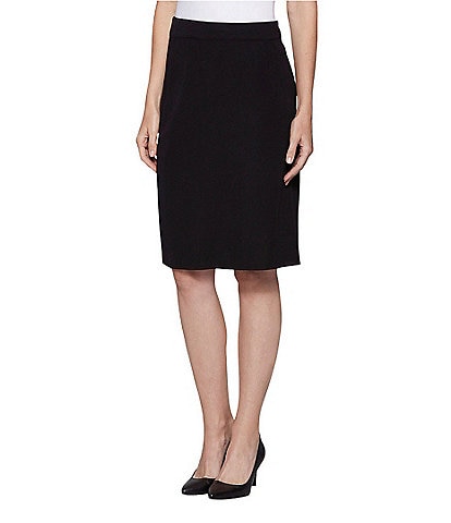 MISOOK Mylana Knit Elastic Waist Pull-On Skirt